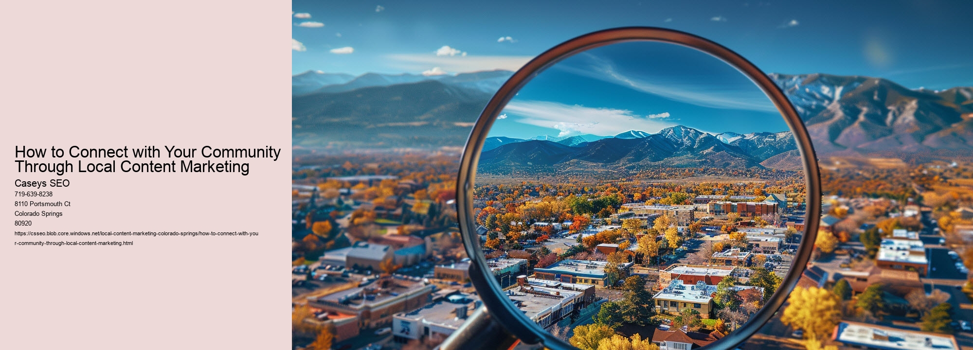 How to Connect with Your Community Through Local Content Marketing