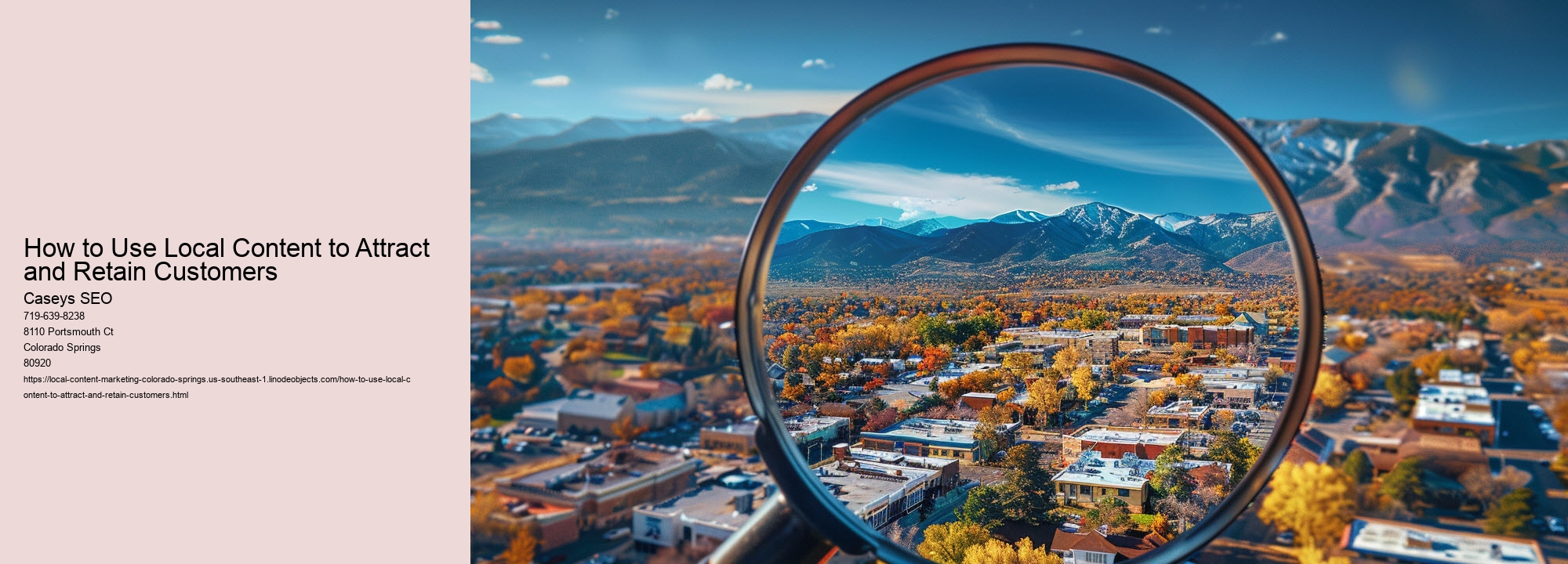 How to Use Local Content to Attract and Retain Customers