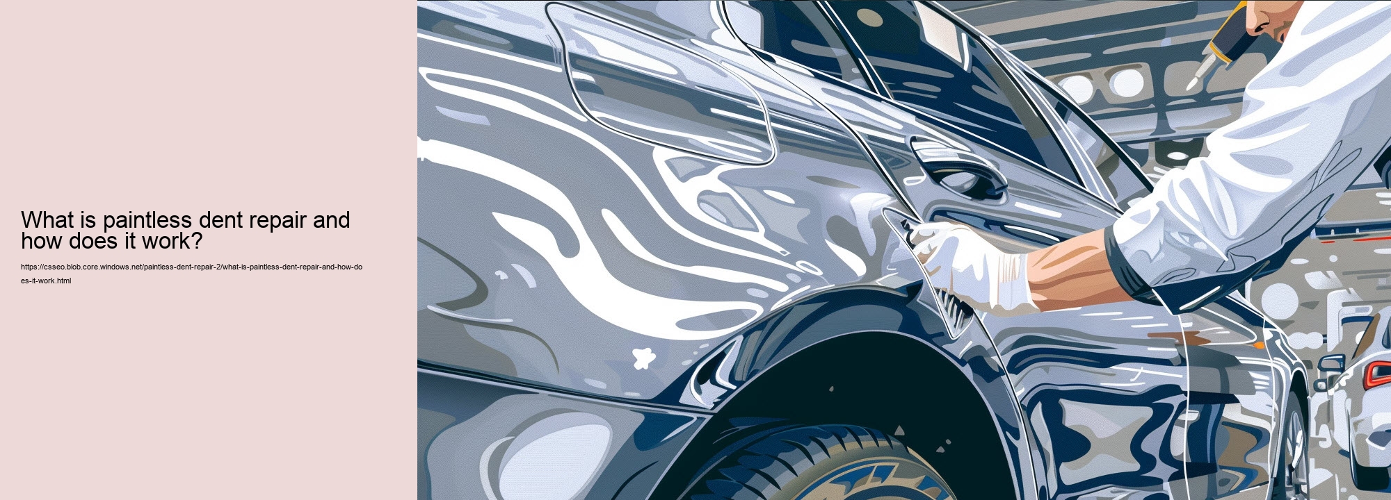 What is paintless dent repair and how does it work?
